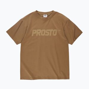 Férfi póló PROSTO Big Logo cinnamon beige (Big Logo KL261MTEE1013L) kép