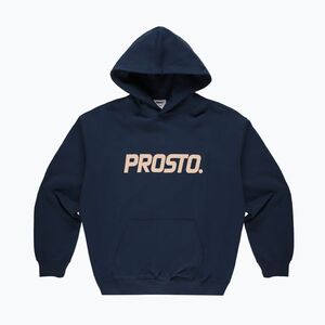 Férfi pulóver PROSTO Big Logo Hoodie navy (Big Logo Hoodie KL261MSWE2011) kép