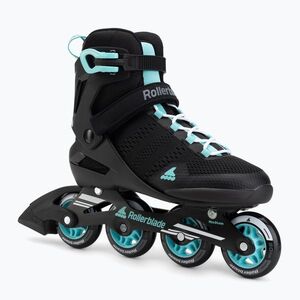 Női görkorcsolya Rollerblade Sirio 80 W fekete/teal kék (Sirio 80 W 86B0751570NF03) kép