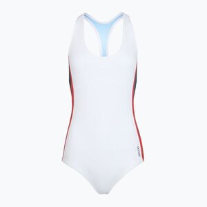 Női egyrészes fürdőruha Speedo Jetstream Boyleg bright white (Jetstream Boyleg 8-00507300008) kép