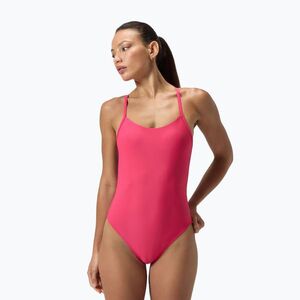 Női egyrészes fürdőruha Speedo Solid Racerback raspberry fill/vermilion/punch (Solid Racerback 8-00390518431) kép