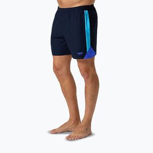 Férfi fürdőnadrág Speedo HyperBoom Splice 16" true navy/berry (HyperBoom Splice 16" 8-00236415420) kép