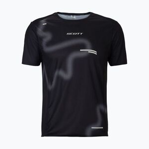 Férfi futó póló SCOTT RC Run black/spray grey (RC Run SS 422759) kép