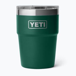 Termosz YETI Rambler Stackable 473 ml black forest green (Rambler Stackable 70000004247) kép