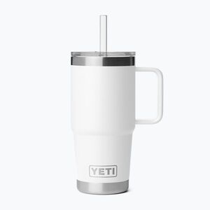 Termoszbögre YETI Rambler Straw 739 ml white (Rambler Straw 70000002295) kép