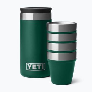 Túra poharak YETI Shot 48 ml 4 pcs. black forest green (Shot 70000005004) kép