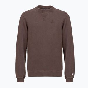 Férfi pulóver Champion 221572 Crewneck Sweatshirt chocolate (Crewneck Sweatshirt 221572) kép