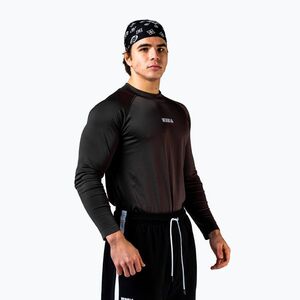 Férfi edző hosszú ujjú póló NEBBIA Power black (Power 9010130) kép
