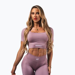 Női edzőtop NEBBIA Flow Seamless pink (Flow Seamless 4991910) kép