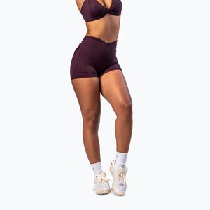 Női edző rövidnadrág NEBBIA Strong Beauty dark red (Strong Beauty 4284210) kép