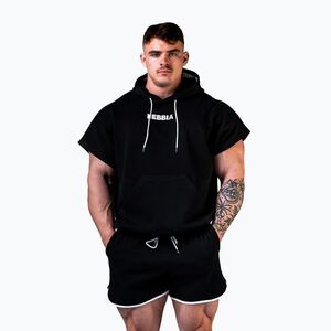Férfi edzőpulóver NEBBIA Hero black (Hero 2970130) kép