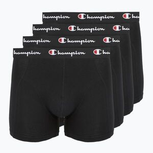 Boxer nadrág Champion U20002 4 black pairs (U20002) kép