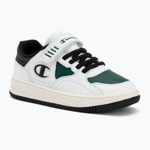 Gyermekcipő Champion RD25 Low B PS Low Cut white/highlighter greenblack (RD25 Low B PS Low Cut S33250) kép