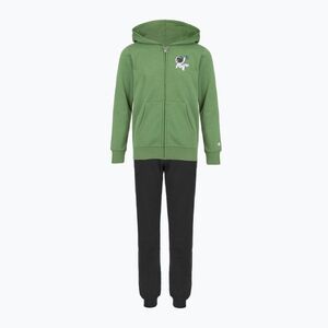 Gyermek tréningruha Champion 307300 Sweatsuit rock grey/new black (Sweatsuit 307300) kép