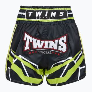 Edző rövidnadrágok Twins Special Muay Thai Twins Racing black/yellow/white/red (Muay Thai Twins Racing TBS-RACING) kép