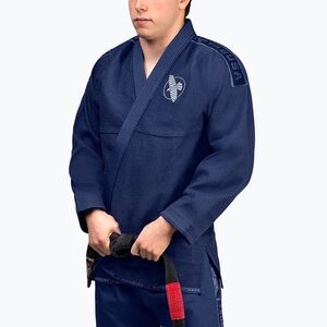 GI brazilira jiu-jitsu Hayabusa Lightweight navy (Lightweight Jiu Jitsu GI HLWJJG-NV-A1) kép