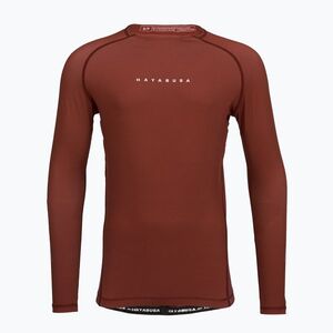 Férfi hosszú ujjú rashguard Hayabusa Core Rash Guard red (Core Rash Guard CRG-LS-BD) kép