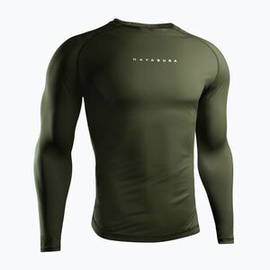 Férfi hosszú ujjú rashguard Hayabusa Core Rash Guard green (Core Rash Guard CRG-LS-GR-S) kép