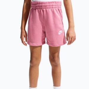 Nike Sportswear Club Fleece gyerek rövidnadrág peony/peony/white (Sportswear Club Fleece FD2919-641) kép