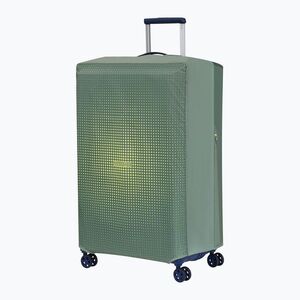 Bőröndhuzat American Tourister Foldable Luggage L olive/lime (Foldable Luggage L 159213-A920) kép