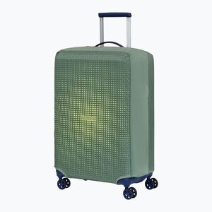 Bőröndhuzat American Tourister Foldable Luggage M olive/lime (Foldable Luggage M 159212-A920) kép
