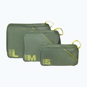 Szerokie etui na akcesoria American Tourister Packing S/M/L 3 pcs. olive/lime (Packing S/M/L 159211-A920) kép