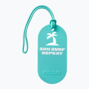 Poggyászcímke American Tourister Luggage Tag Fun 2 pcs. sun surf repeat (Luggage Tag Fun 160387-A982) kép
