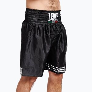 Boksznadrág LEONE 1947 Italy Boxing AB737 black (Italy Boxing AB737) kép