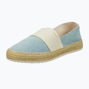 Női espadrille GANT Raffiaville light blue/cream (Raffiaville 32568323-G39) kép