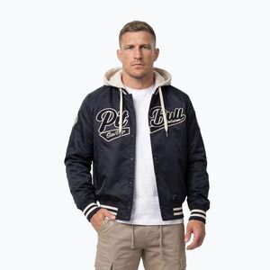 Férfi kabát Pitbull Mason San Diego Baseball Hooded dark navy/beige (Mason San Diego Baseball Hooded 526032590301) kép