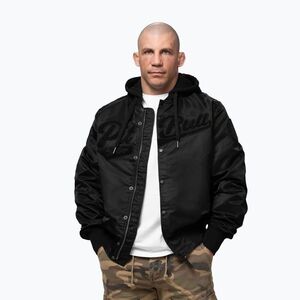 Férfi kabát Pitbull Mason San Diego Baseball Hooded black (Mason San Diego Baseball Hooded 526032900002) kép