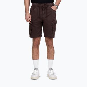 Pitbull Proctor férfi cargo rövidnadrág sötétbarna, húzózsinórral (Proctor Drawstring Cargo 316013860001) kép