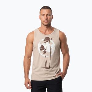 Férfi póló Pitbull Palms Tank Top light sand (Palms Tank Top 226002241001) kép
