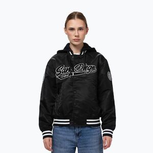 Női kabát Pitbull Angela San Diego Hooded Varsity black (Angela San Diego Hooded Varsity 536004900000) kép