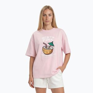 Női póló Pitbull Rest In Pink Oversize strawberry cream (Rest In Pink Oversize 216110423000) kép