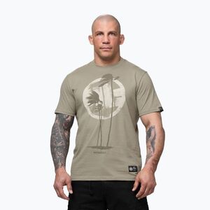 Férfi póló Pitbull Palms light grey harbour (Palms 215124130001) kép