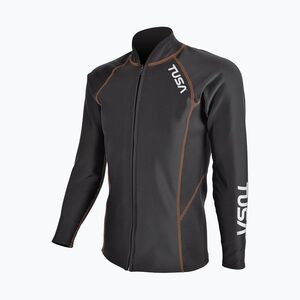 Férfi úszó hosszú ujjú felső TUSA Rashguard Thermal black (Rashguard Thermal TA5138 BK) kép