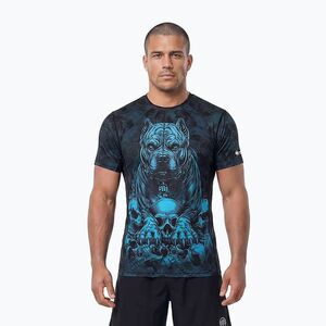 Férfi póló Pitbull Mesh Guardian Angel black (Mesh Guardian Angel 966003900001) kép