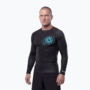 Férfi hosszú ujjú rashguard Pitbull Ray Rashguard sky blue (Ray Rashguard 956007530001) kép