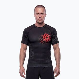 Férfi rashguard Pitbull Ray Rashguard fluo/red (Ray Rashguard 946007451001) kép