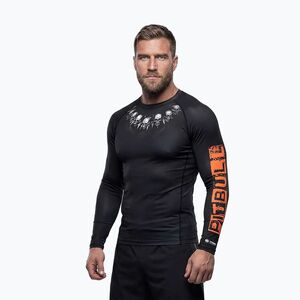 Férfi hosszú ujjú rashguard Pitbull Blacky Rashguard (Blacky Rashguard 956003900001) kép