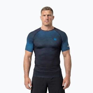 Férfi rashguard Pitbull Belt Rashguard blue (Belt Rashguard 946006560001) kép