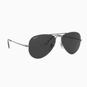 Napszemüveg Ray-Ban Aviator Metal II bronze/black polarized (Aviator Metal II RB3689 004/4862) kép