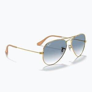 Napszemüveg Ray-Ban Aviator Classic arista gold/light blue (Aviator Classic RB3025 001/3F58) kép