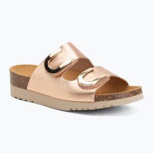 Női papucs Scholl Montery 2 Straps Ad Med rózsaszín/arany (Montery 2 Straps Ad Med. MF007191853) kép