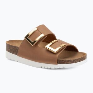 Női papucs Scholl Montery 2 Straps Ad Med cognac (Montery 2 Straps Ad Med. MF305831175) kép