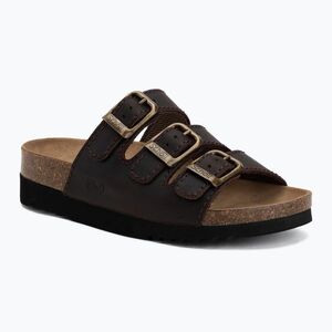 Női papucs Scholl Rio Wedge Ad Med sötétbarna (Rio Wedge Ad Med. MF268351019) kép