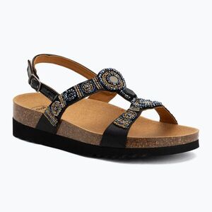 Női szandálok Scholl Bogota Sandal Med black/multi (Bogota Sandal Med MF320061370) kép