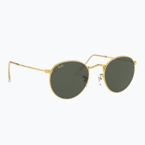 Napszemüveg Ray-Ban Round Metal gold/green g-15 (Round Metal RB3447 91963153) kép