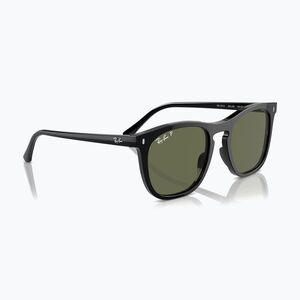 Napszemüveg Ray-Ban RB2210 black/green polarized (RB2210 901/5853) kép